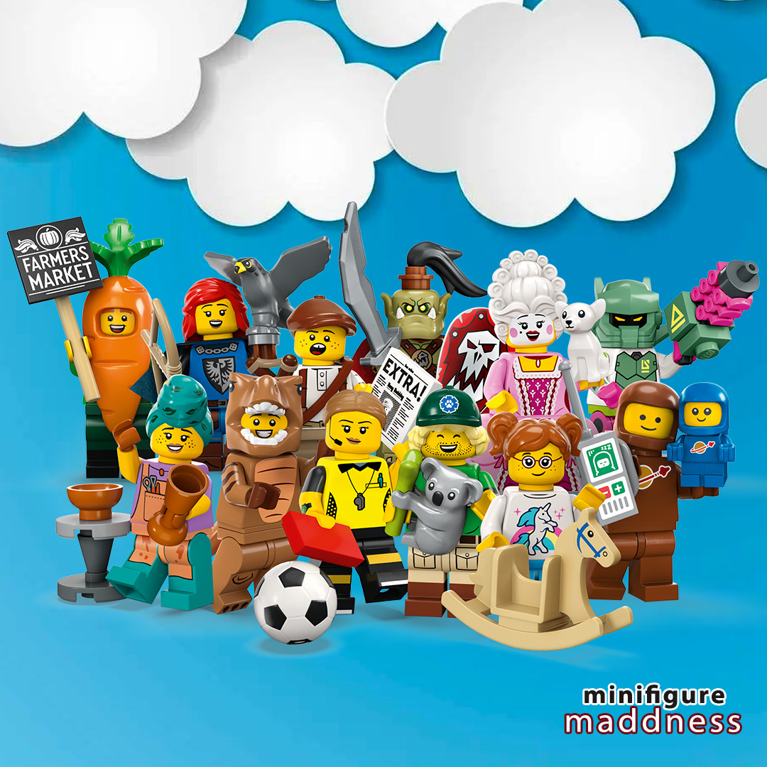 At Minifigure Maddness: Preorders open voor 24 series van Collectible Minifigs