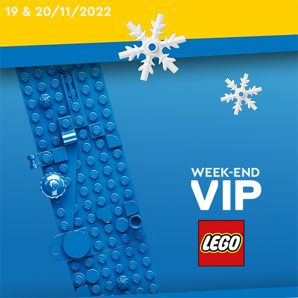लेगो में वीआईपी सप्ताहांत: चलो चलें!