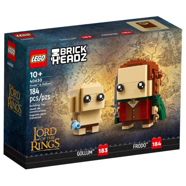 40630 Lego Il signore degli anelli brickheadz gollum frodo