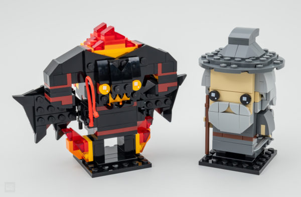40631 LEGO Hringadróttinssaga brickheadz gandalf balrog 1