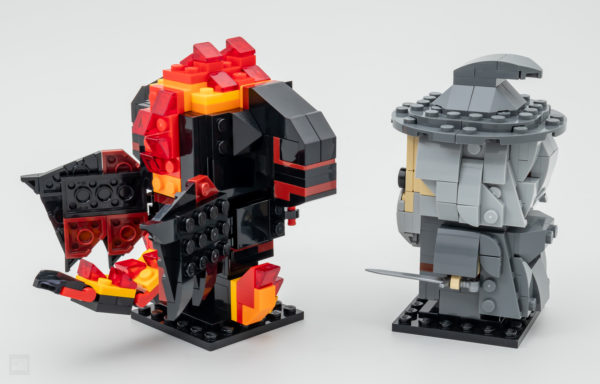 40631 LEGO Hringadróttinssaga brickheadz gandalf balrog 6