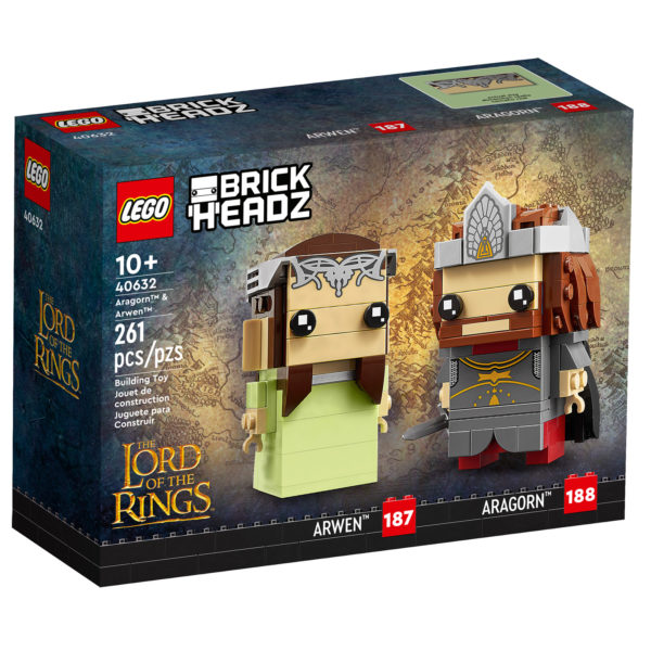 40632 Lego Lord Ringe Brickheadz Arwen Aragorn