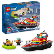60373 lego city salvare cu barca de pompieri