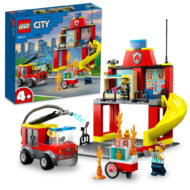 60375 lego city fire station fire truck
