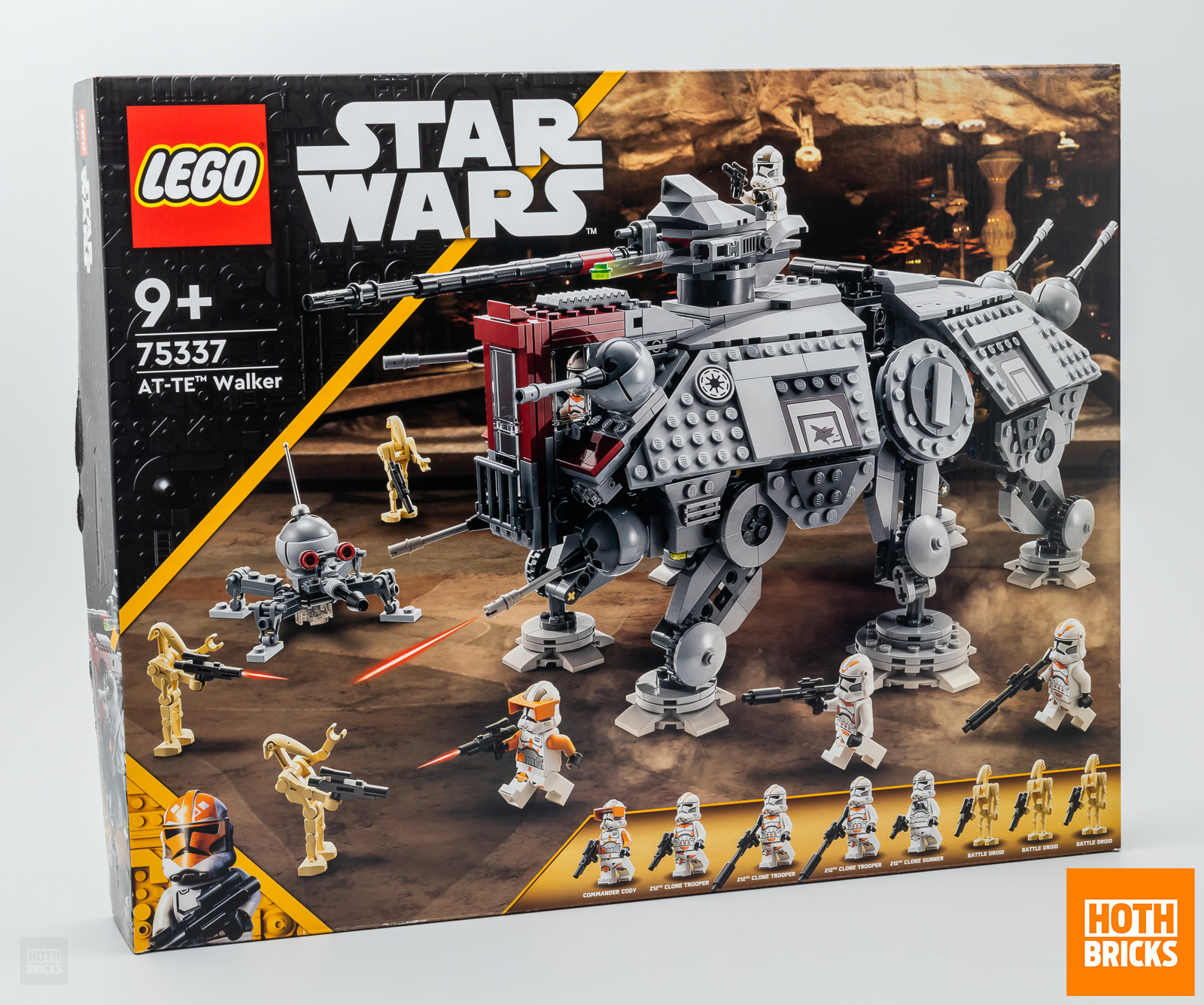 Comórtas: cóip den LEGO Star Wars 75337 AT-TE Walker le buachan!