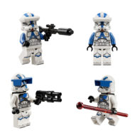 75345 Lego Starwars 501 clone troopers bojni paket 4
