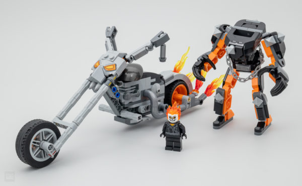 76245 Lego Marvel Примарний гонщик механічний велосипед 1