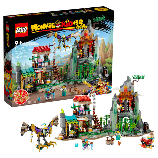 80044 Lego Monkie Kid թիմի թաքստոց