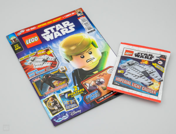 Lego Starwars ჟურნალი 2022 წლის დეკემბერი იმპერიული მსუბუქი კრეისერი