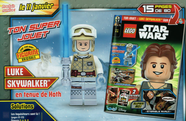 Lego Starwars ամսագիր 2022 թվականի հունվար Լյուկ Սքայվոքերի Hoth հանդերձանք 2