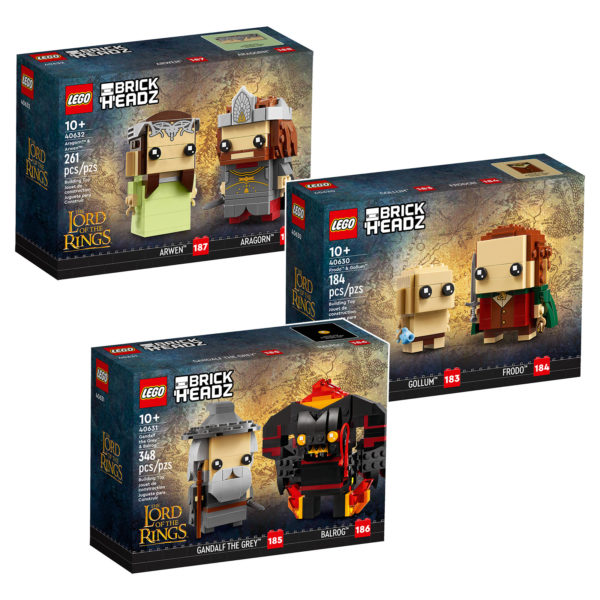 Neues Lego 2023 Herr Ringe Brickheadz
