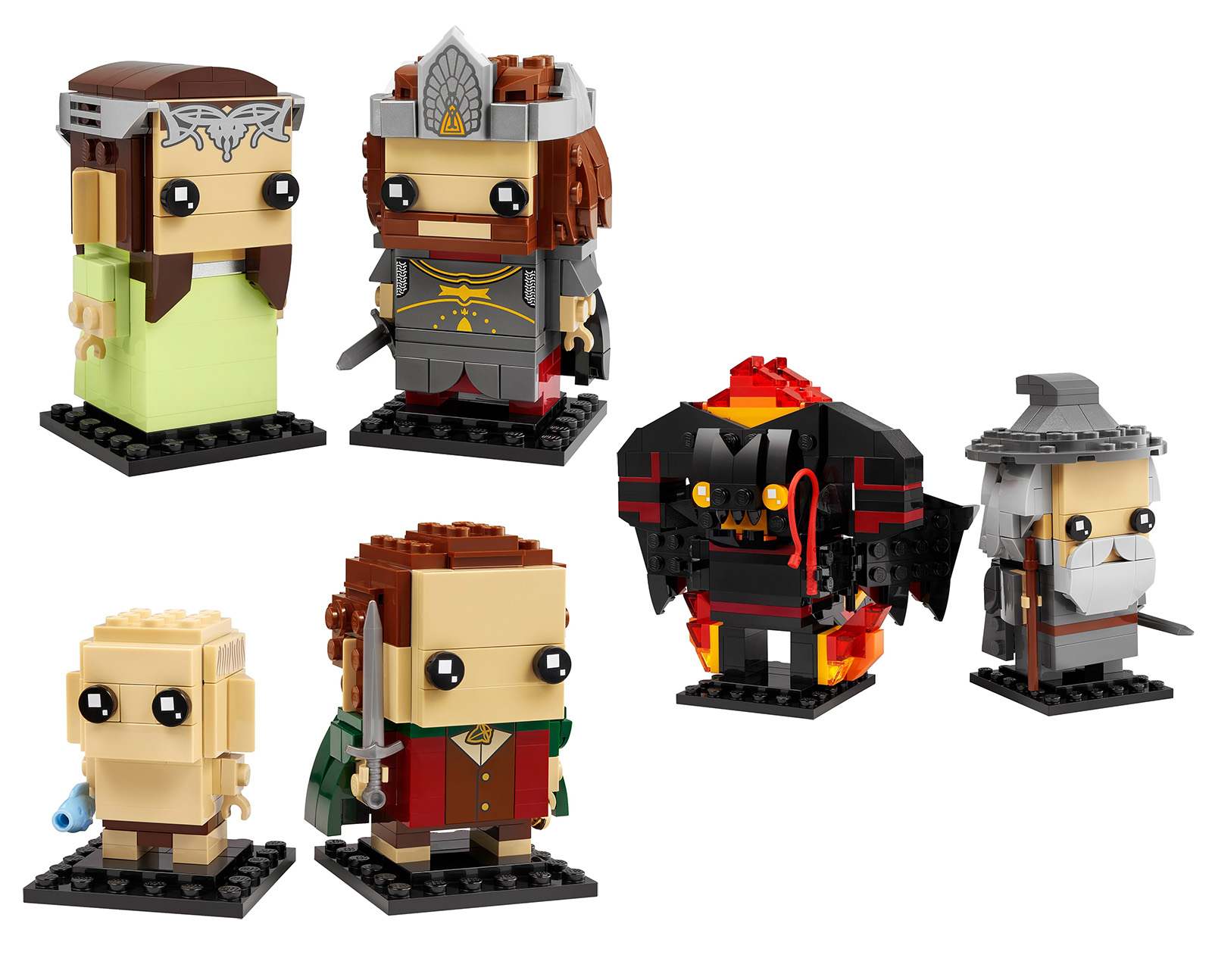 Nou în LEGO Stăpânul Inelelor 2023: cel puțin trei pachete de minifigurine BrickHeadz