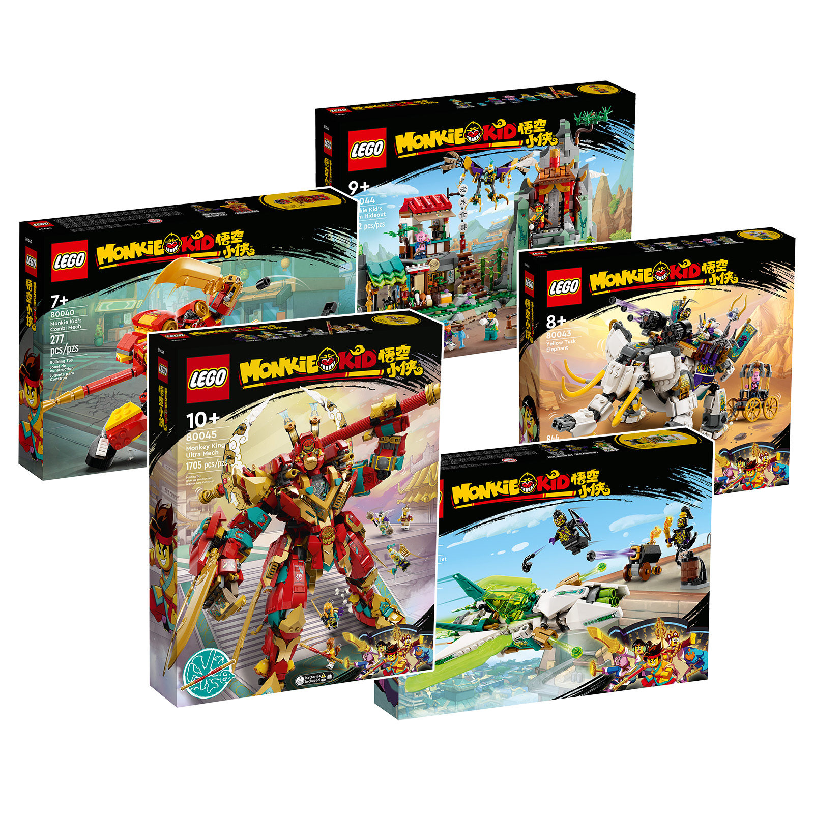 New LEGO Monkie Kid 2023: the sets are online on the Shop