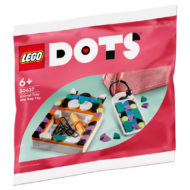 30637 etiqueta de saco de bandeja de animais de lego dots polybag