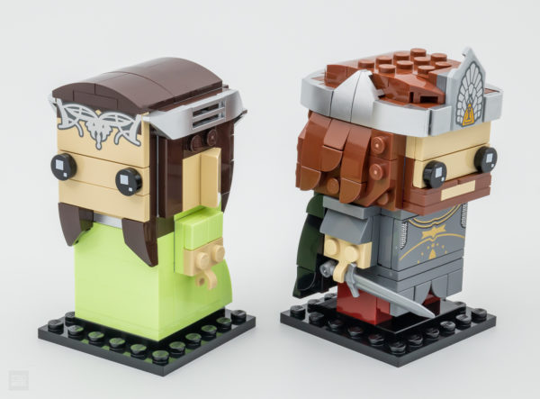40632 Lego Brickheadz Lord Anéis Arwen Aragorn 4