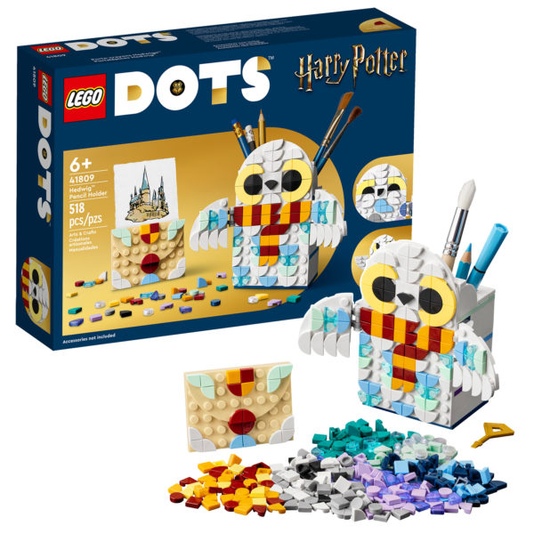 41809 लेगो डॉट्स हैरी पॉटर हेडविग पेंसिल धारक