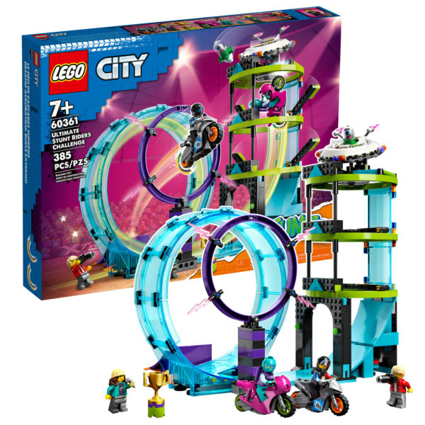 60361 lego city ultimate stunt riders challenge