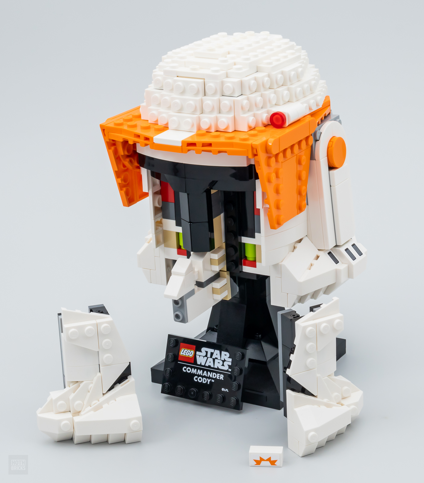 LEGO Star Wars 75350 pas cher, Le casque du Commandant clone Cody