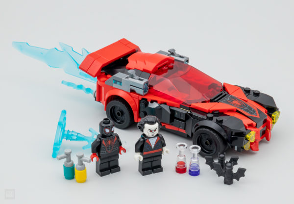 76244 Lego Marvel Miles Morales Morbius 1