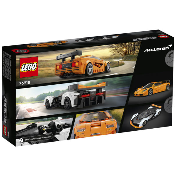 76918 Lego Speed ​​Champs mclaren solus gt f1 lm 2