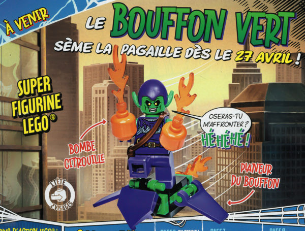 majalah lego marvel spider man april 2023 green goblin