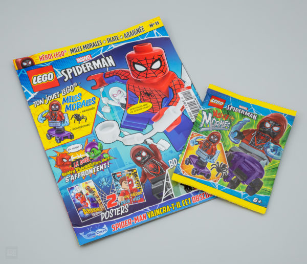 Lego Marvel Spider Man Magazin Februar 2023 moralische Meilen