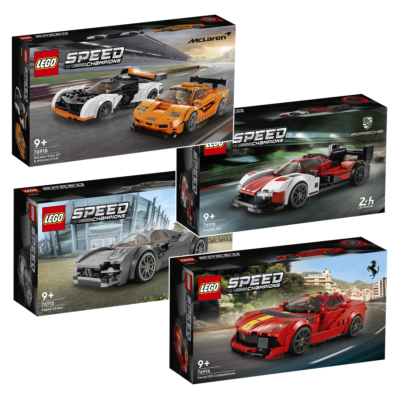 ▻ Nouveautés LEGO Speed Champions 2023 : Ferrari, Pagani, Porsche et  McLaren - HOTH BRICKS
