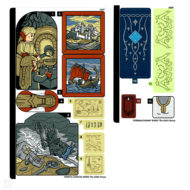 10316 icone lego adesivi del Signore degli anelli Rivendell