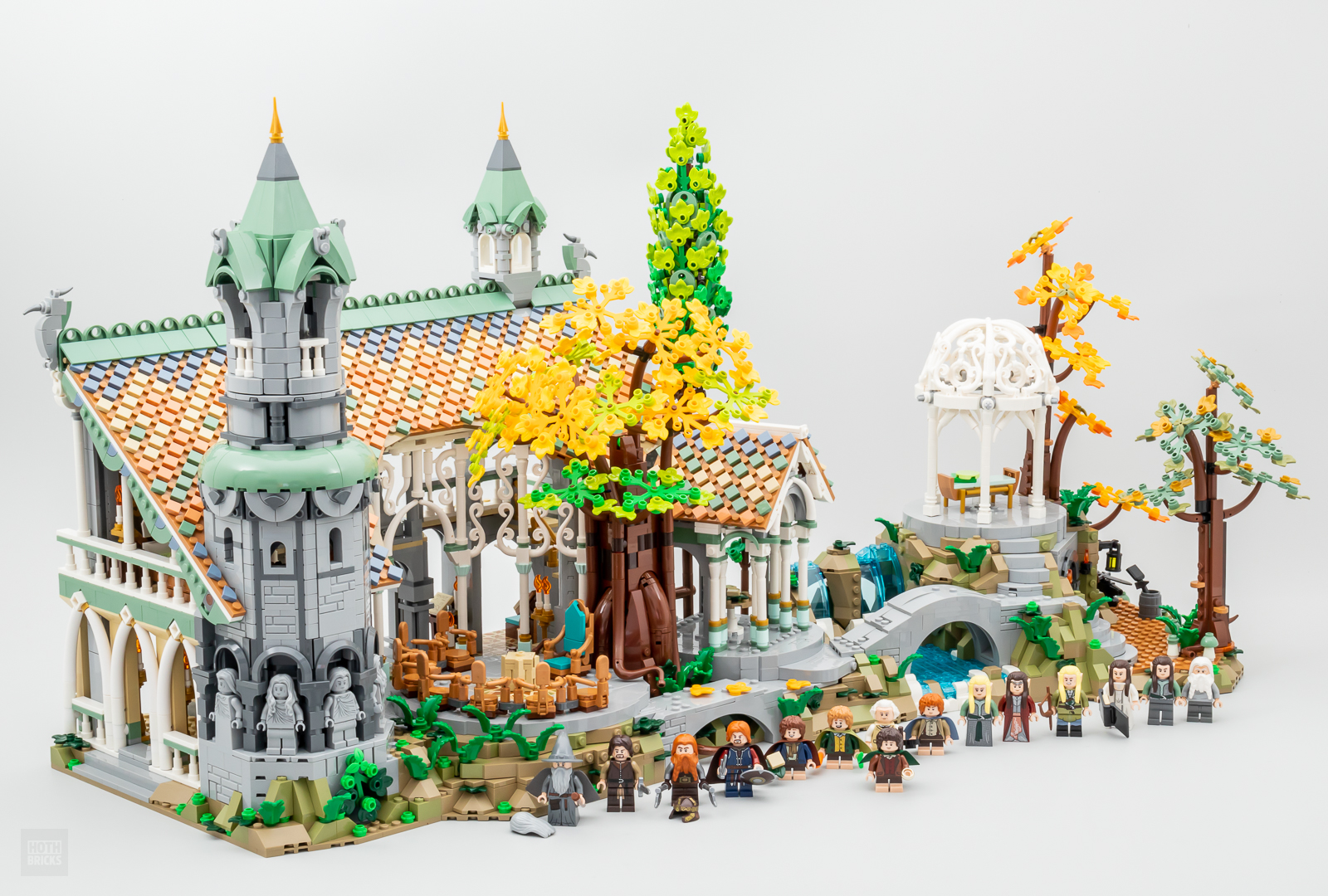 ▻ Review : LEGO ICONS 10316 The Lord of the Rings Rivendell - HOTH BRICKS