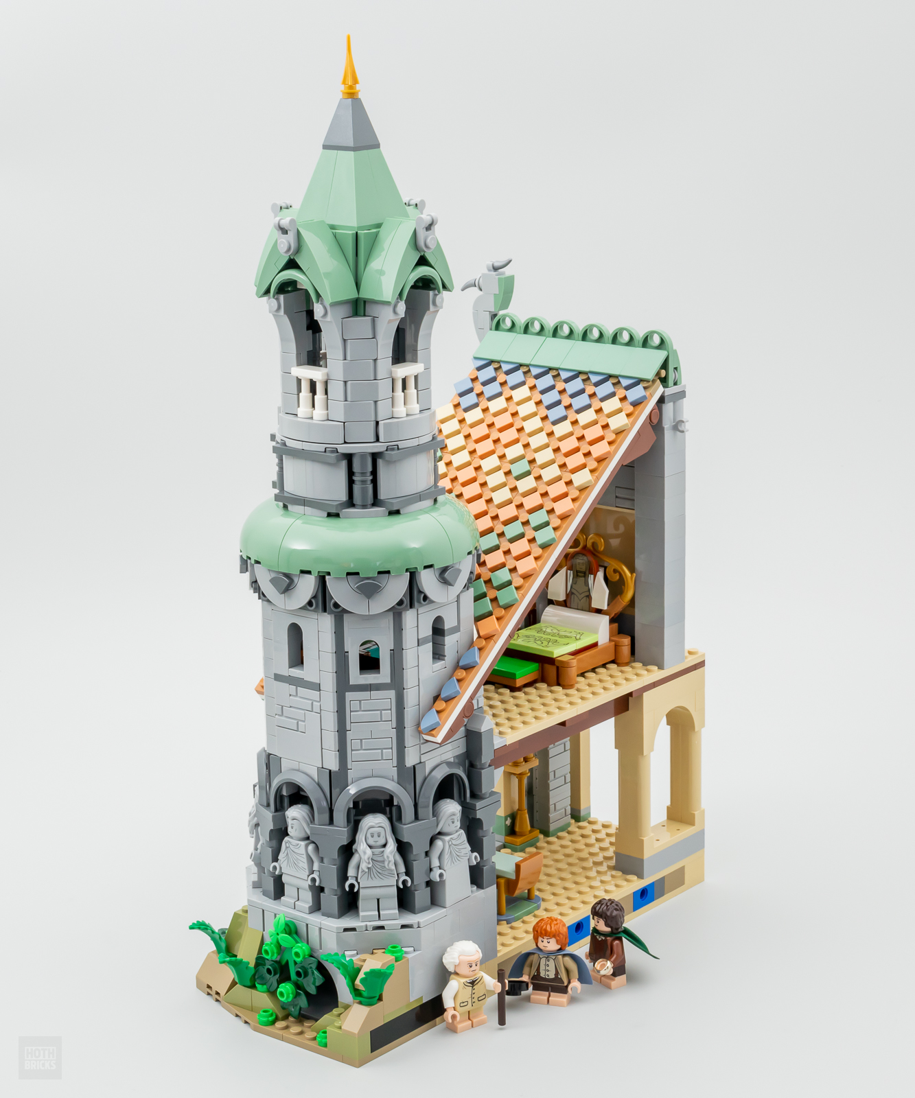 LEGO 10316 Icons Le Seigneur des Anneaux : Fondcombe, Construisez