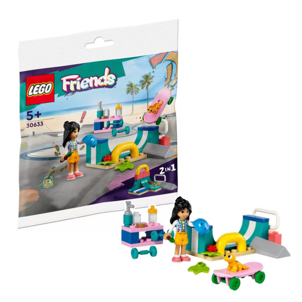 30633 Lego Friends скейт рампа безкоштовні поліетиленові пакети 2