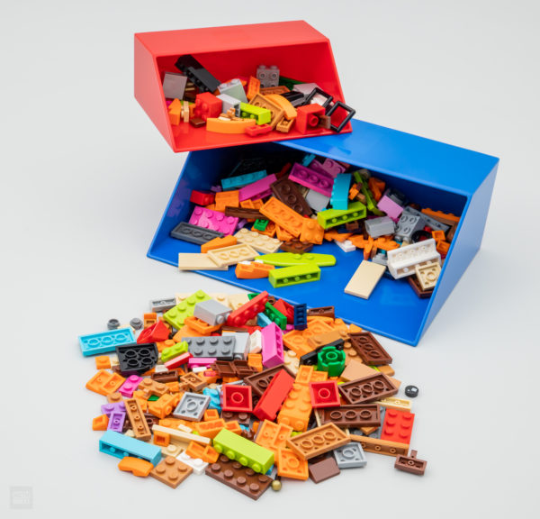 5007289 set di paletta per mattoncini lego 5