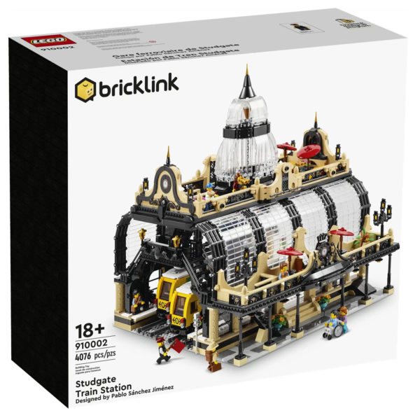 910002 Lego bricklink дизајнерска програма за железничка станица Studgate 1