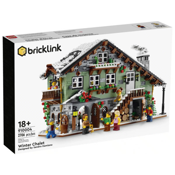 910004 lego bricklink dizainerio programa žiemos namelis