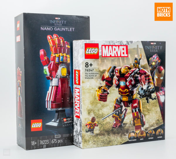 Lego Marvel Hothbricks натпревар 76223 76247
