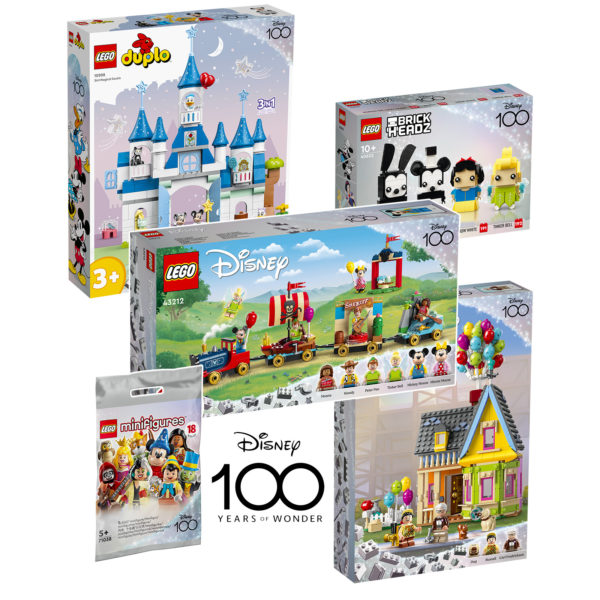 Лего Дісней .100 святкових наборів 2023