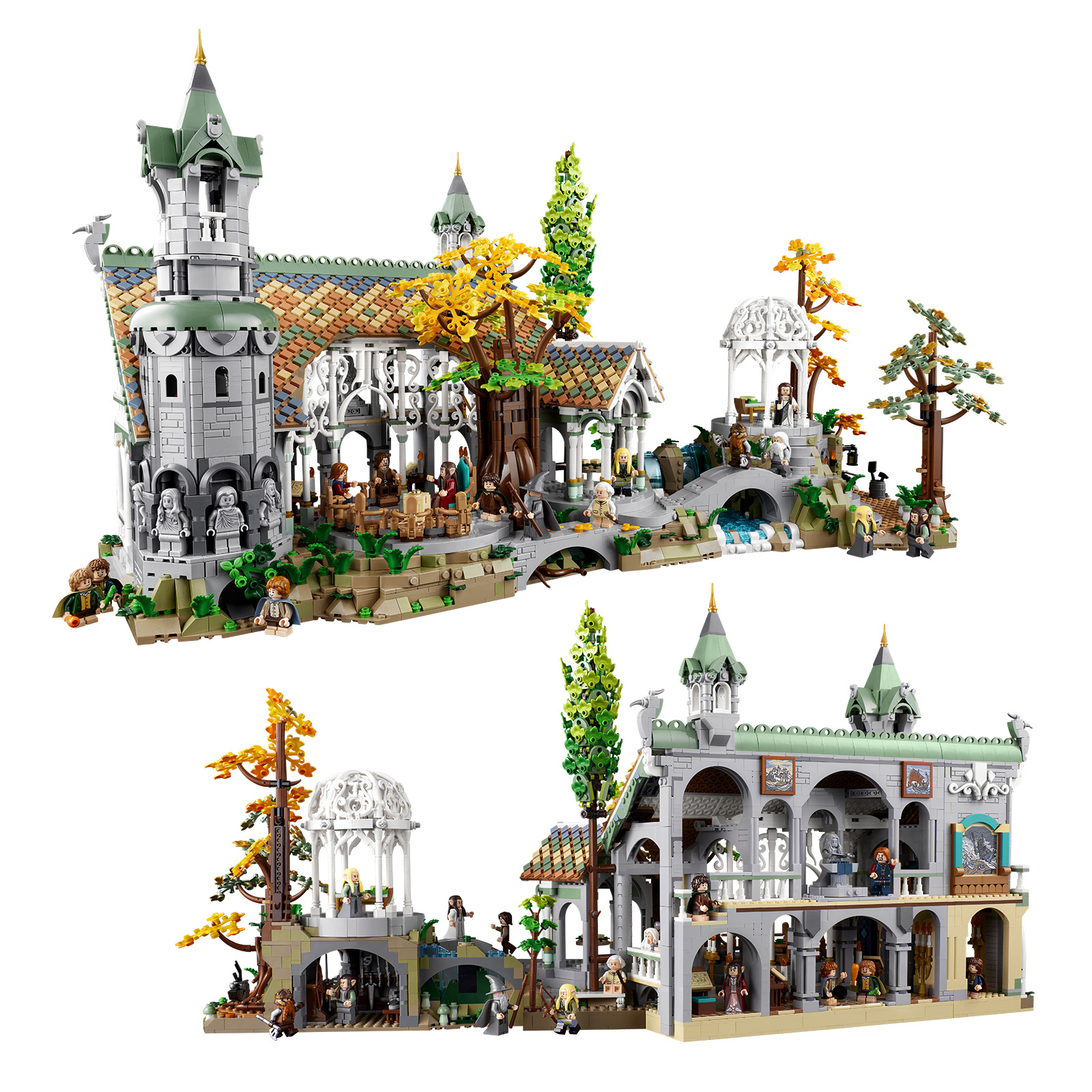 [LEGO] THE LORD OF THE RING / THE HOBBIT seigneur anneaux - Page 7 Lego-icons-10316-lord-rings-rivendell-_1