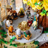 lego icons 10316 lord rings rivendell 14