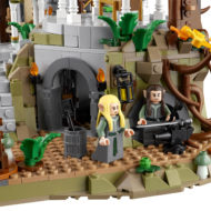 lego icons 10316 lord rings rivendell 9