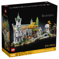 lego icons 10316 lord rings rivendell box front