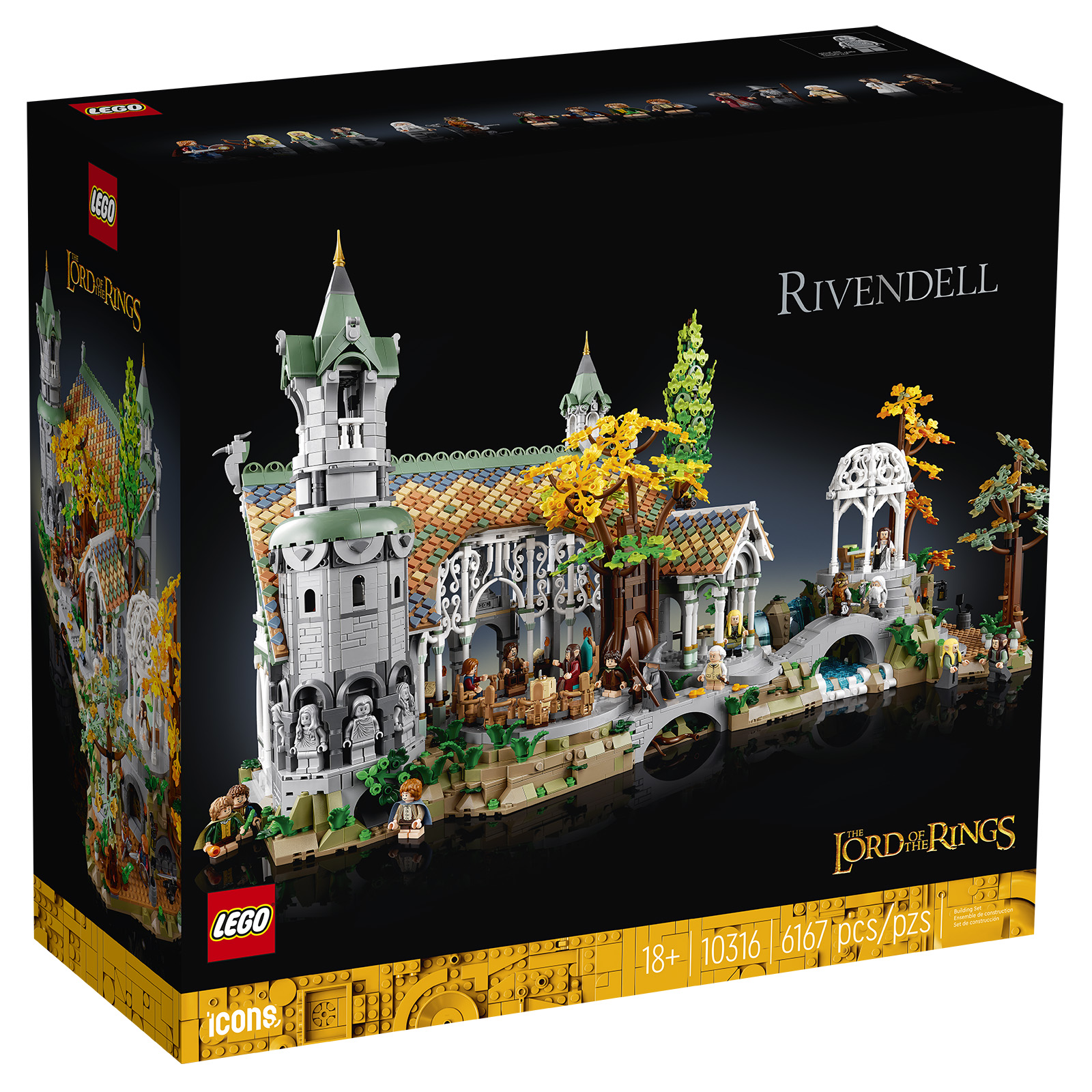 [LEGO] THE LORD OF THE RING / THE HOBBIT seigneur anneaux - Page 7 Lego-icons-10316-lord-rings-rivendell-box-front