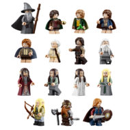 Lego Icons 10316 Lord Rings Rivendell Minifiguren