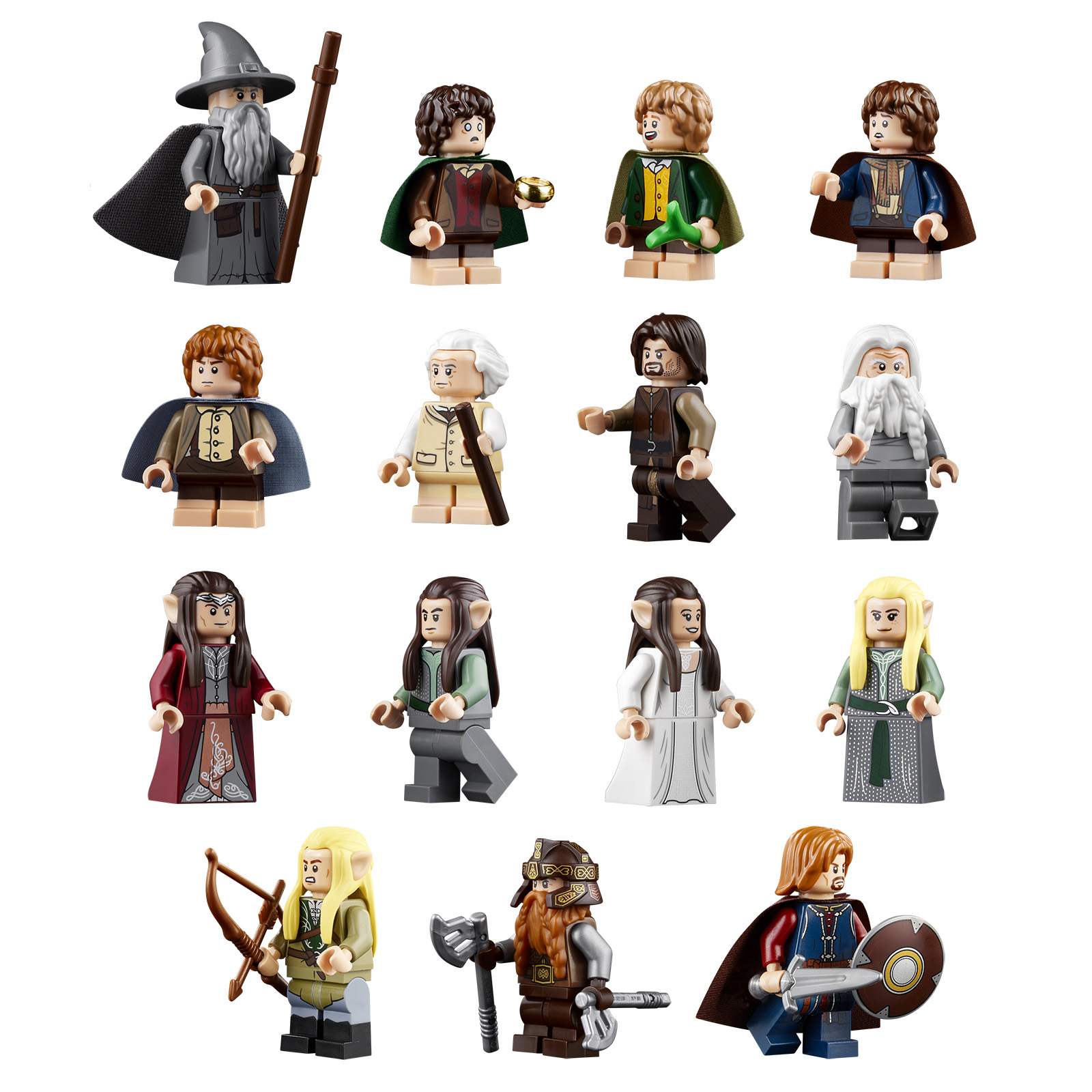[LEGO] THE LORD OF THE RING / THE HOBBIT seigneur anneaux - Page 7 Lego-icons-10316-lord-rings-rivendell-minifigures