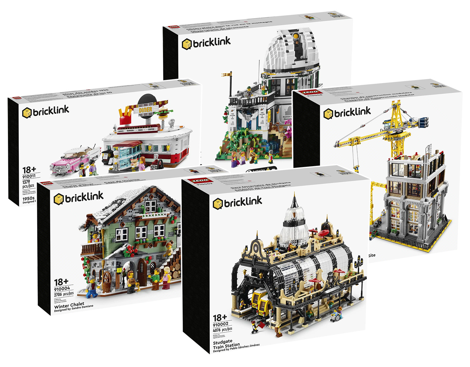 Bricklink Designer Program: the official visuals of the sets from the 3rd phase of crowdfunding