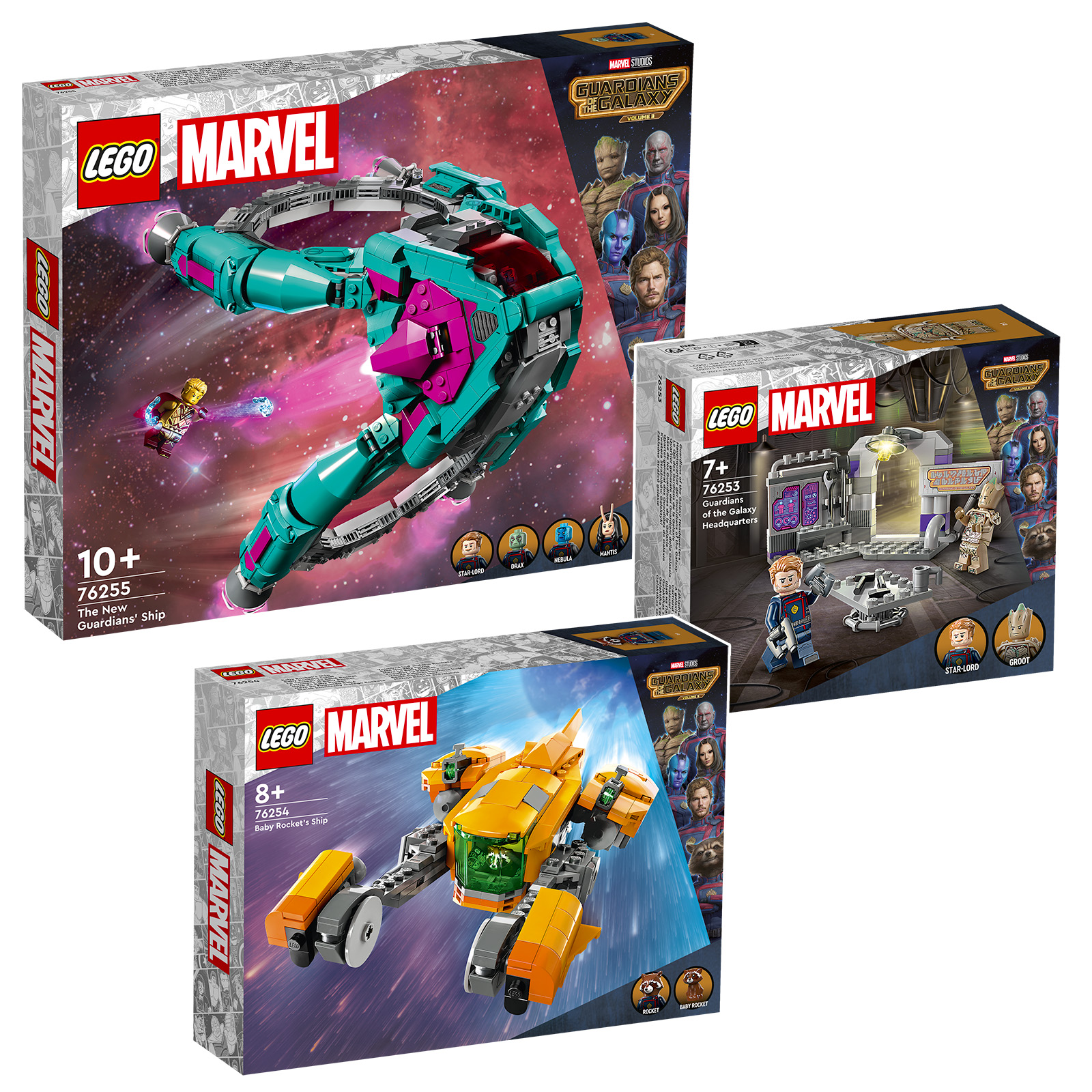 ▻ Nouveautés LEGO Marvel Guardians of the Galaxy Vol. 3 2023
