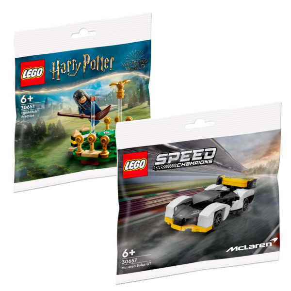 new lego polybags 2023 30651 30657 harry potter speed champions