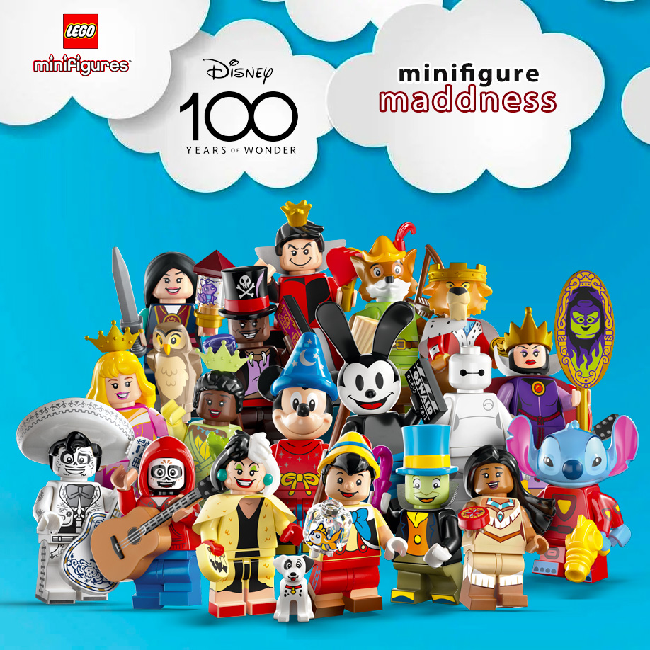 LEGO Disney 100 Series Case of 36 Collectible Minifigures 71038