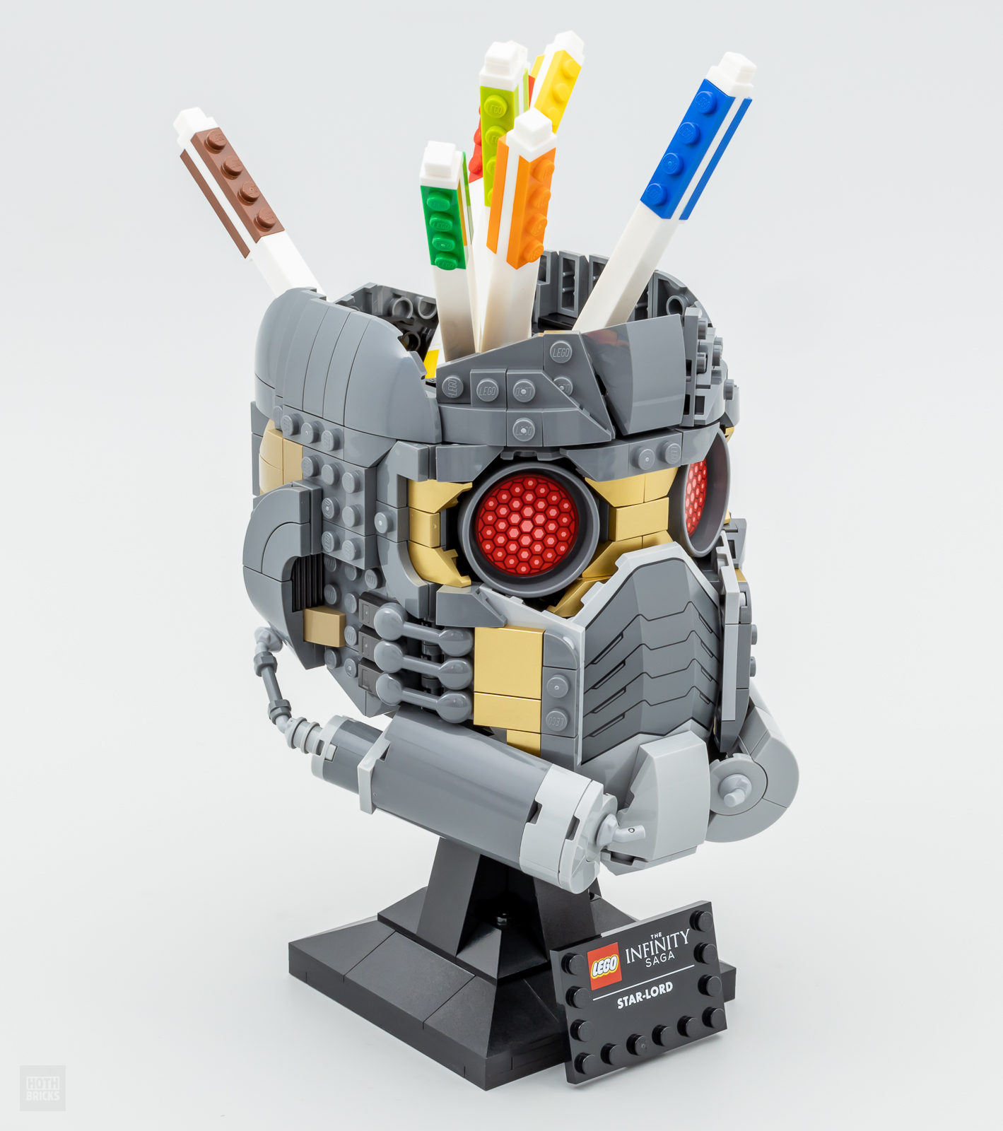 נבדק מהר מאוד: קסדת סטאר-לורד LEGO Marvel 76251