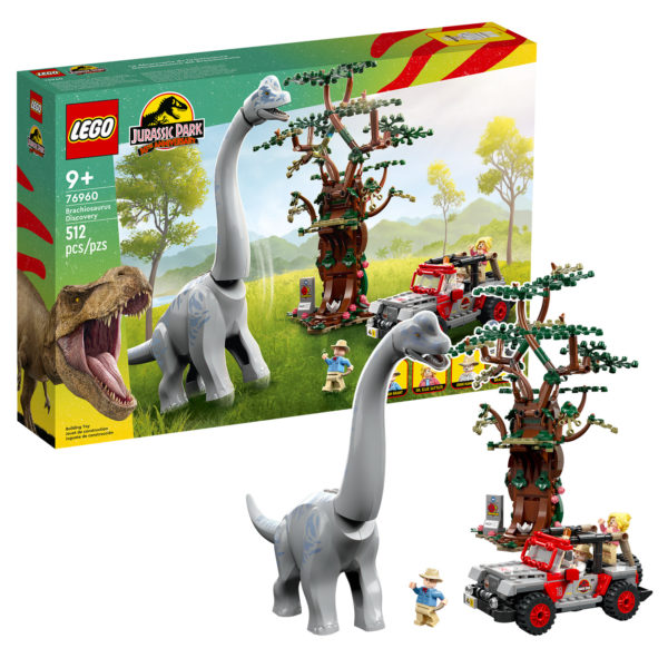 76960 Lego Jurassic World Brachiosaurus-ի հայտնաբերում