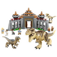 76961 Lego Jurski park centar za posjetitelje trex raptor napad 3